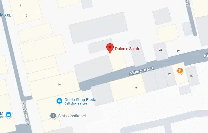 Kaart: Akkerstraat 9, Breda