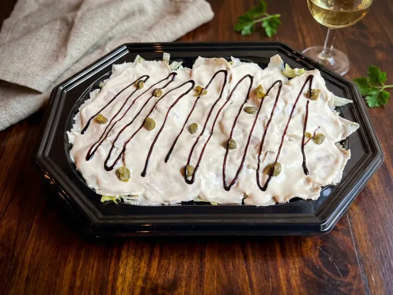 Vitello tonnato schaal